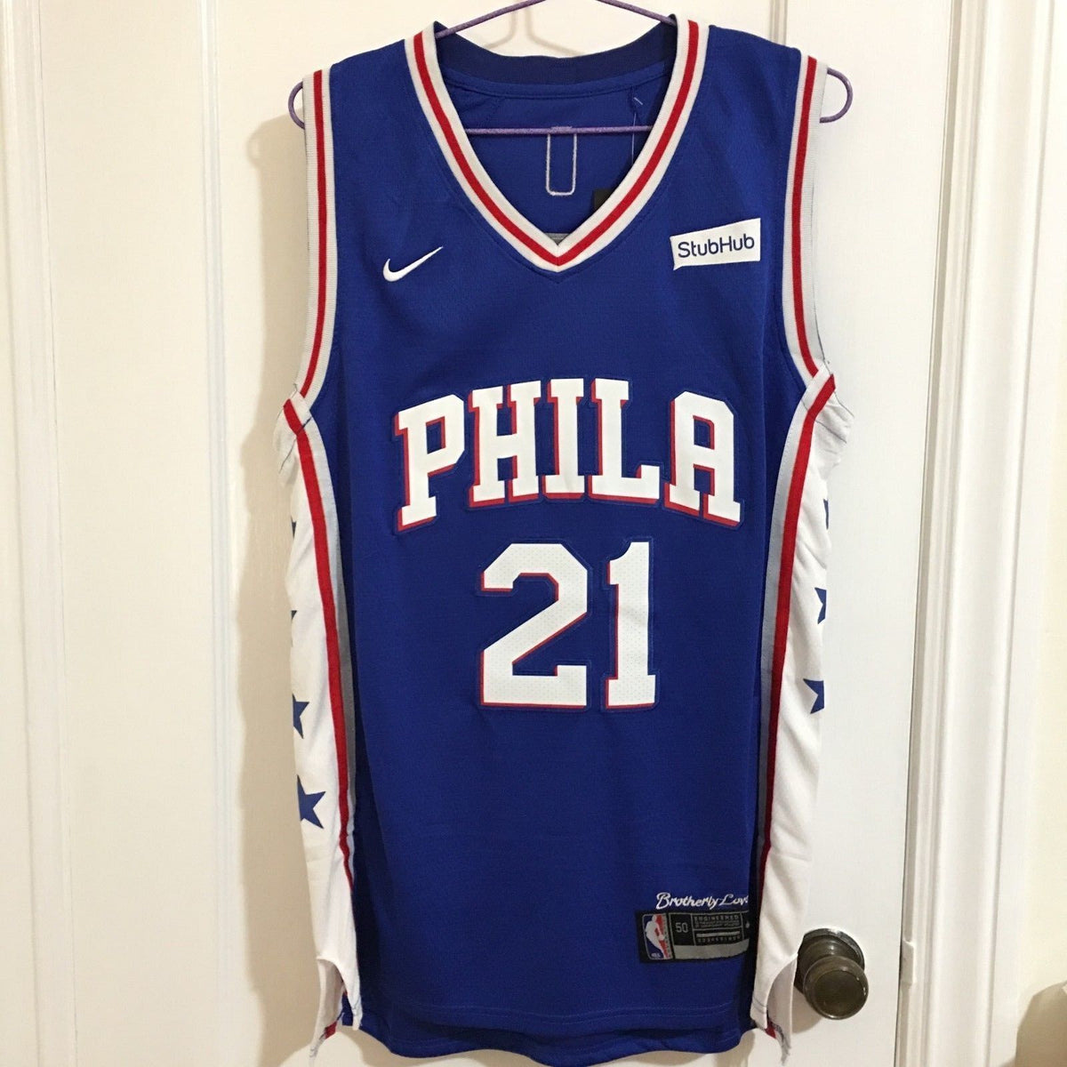 authentic joel embiid jersey