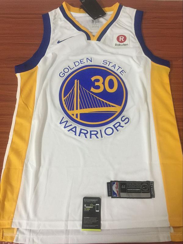 white curry jersey