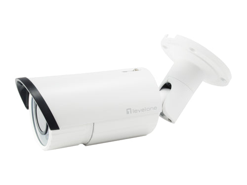 FCS-5060 Fixed IP, 2MP, two-way audio, 4X Optical Zoom, 802.3af PoE, Indoor/Outdoor