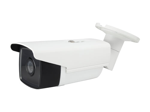 FCS-5093 Fixed IP Network Camera, 8MP, H.265/264, 802.3af PoE, IR LEDs, Indoor/Outdoor