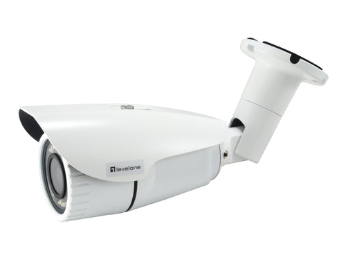 FCS-5101 Fixed IP, H.265/264, 3MP, 802.3af PoE, IR LEDs, Indoor/Outdoor, Vandalproof