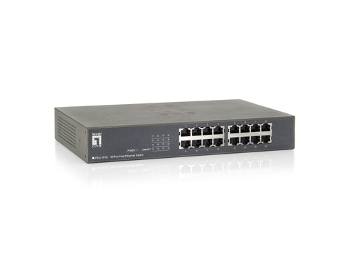 FEU-1610 16-PORT FAST ETHERNET SWITCH(10.5")