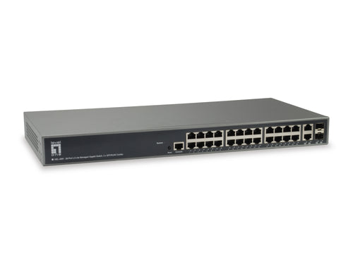 GEL-2681 26-Port L3 Lite Managed Gigabit Switch, 2 x SFP/RJ45 Combo