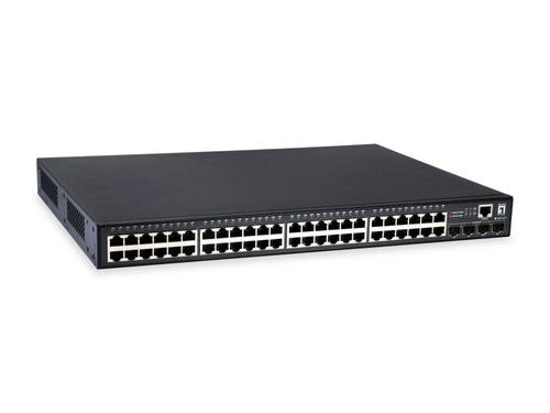 GEP-5271 52-Port L3 Lite Managed Gigabit PoE Switch,4 x SFP, 48 PoE Outputs, 370W