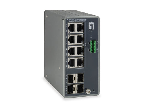 IGP-1221 12-Port Gigabit PoE Industrial Switch