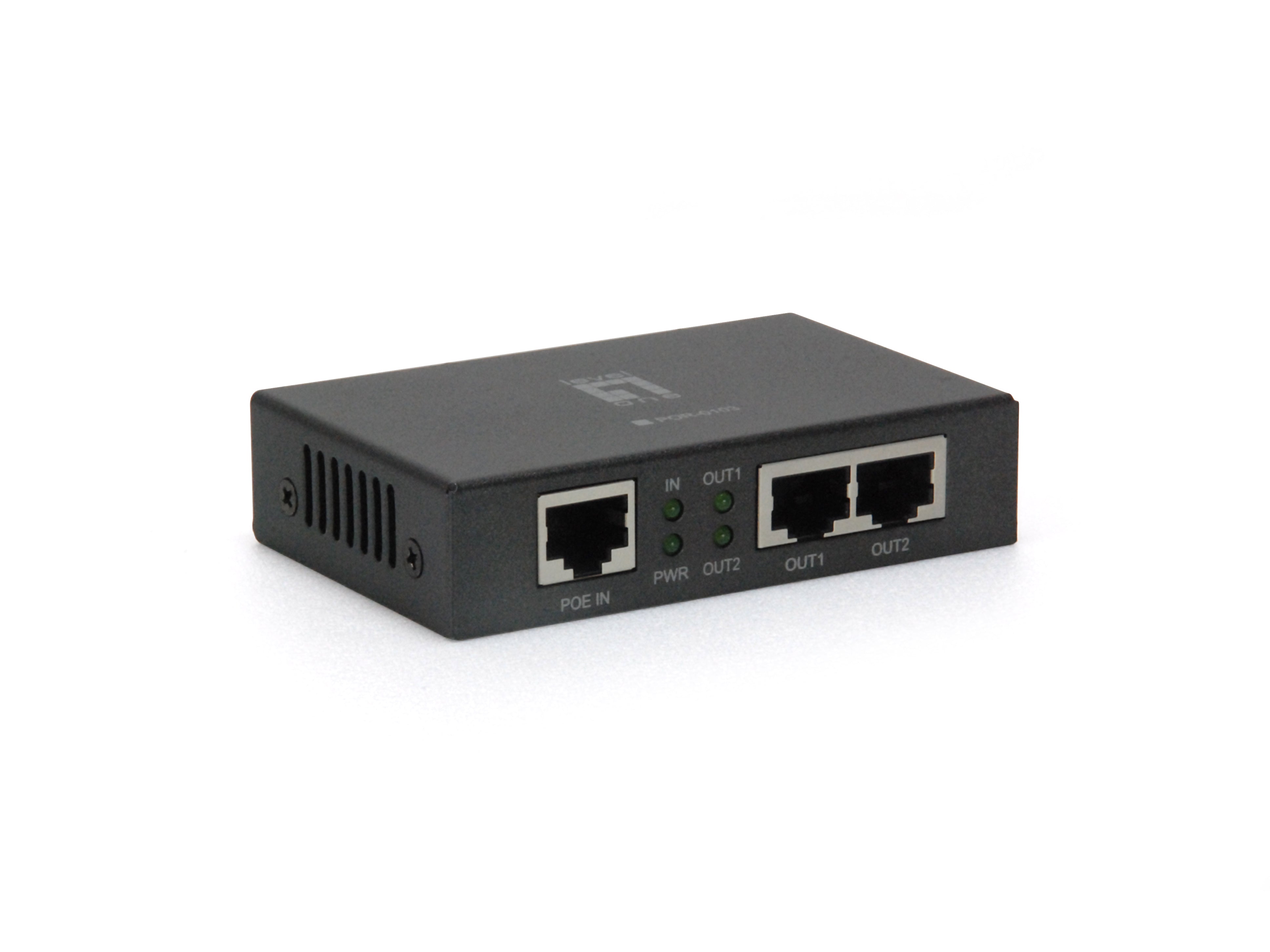 POR-0103 2-PORT POE REPEATER 2POE OUTPUTS – LevelOne