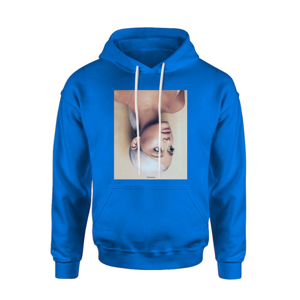 sweetener blue hoodie