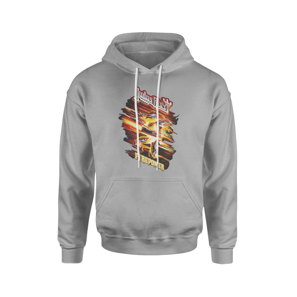 judas priest firepower hoodie