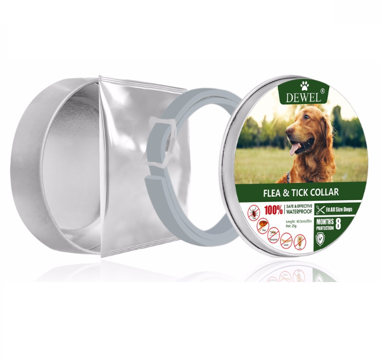 Dewel® Floh und Zeckenhalsband für Hunde