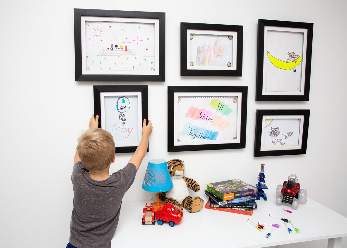 Magnetic Art Gallery, Kids Art Display