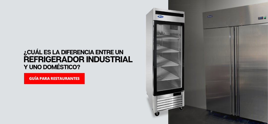 diferencia entre un refrigerador industrial a uno domestico