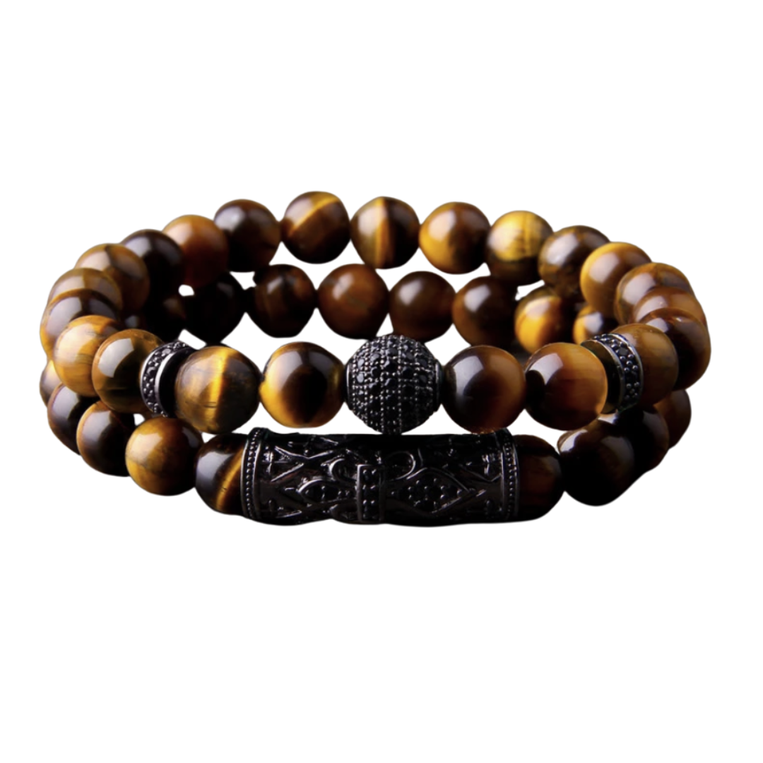 Buy Tiger Eye Beads Bracelet Online in India at Lowest Prices – MCJ Jewels