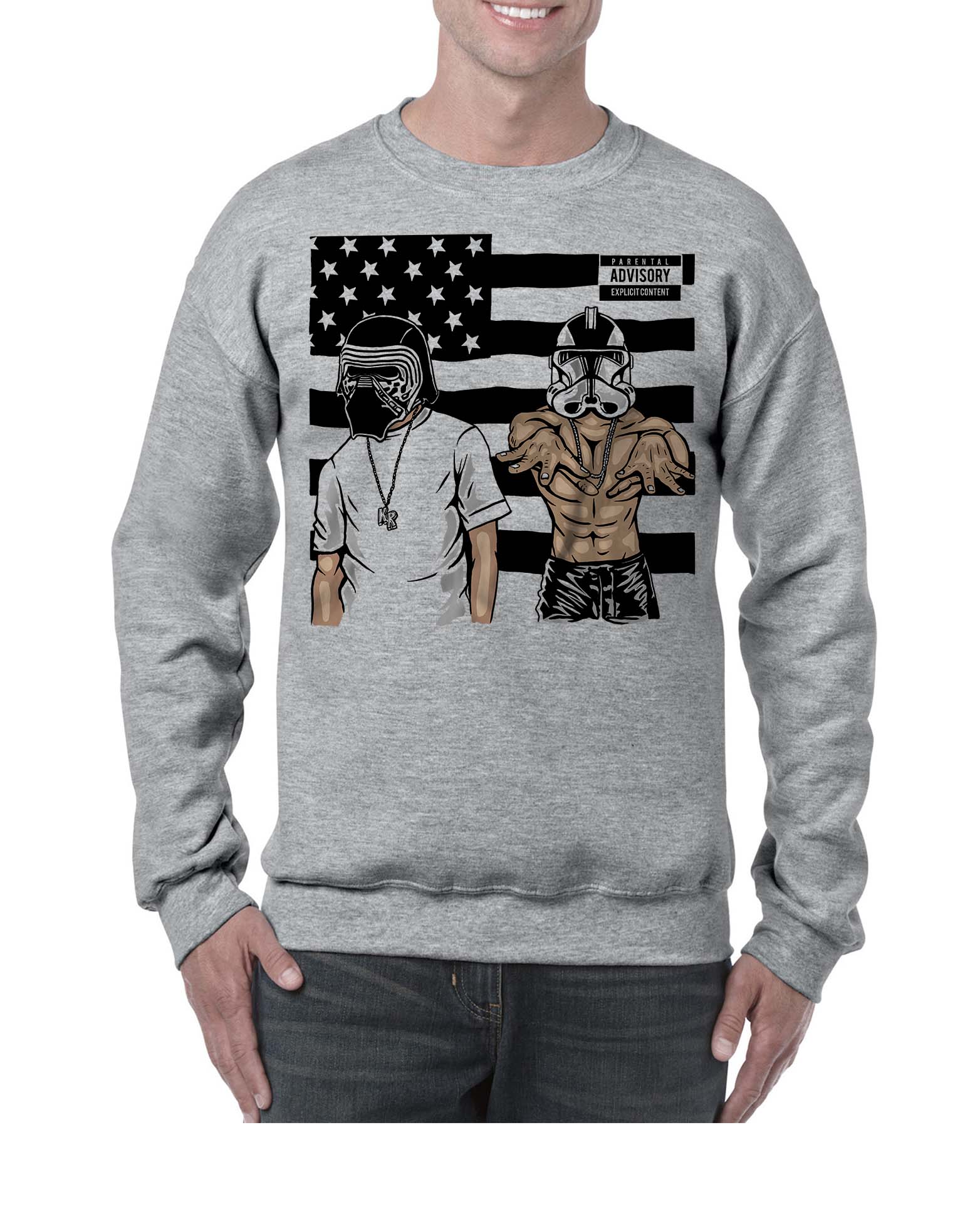 mens graphic jumpers