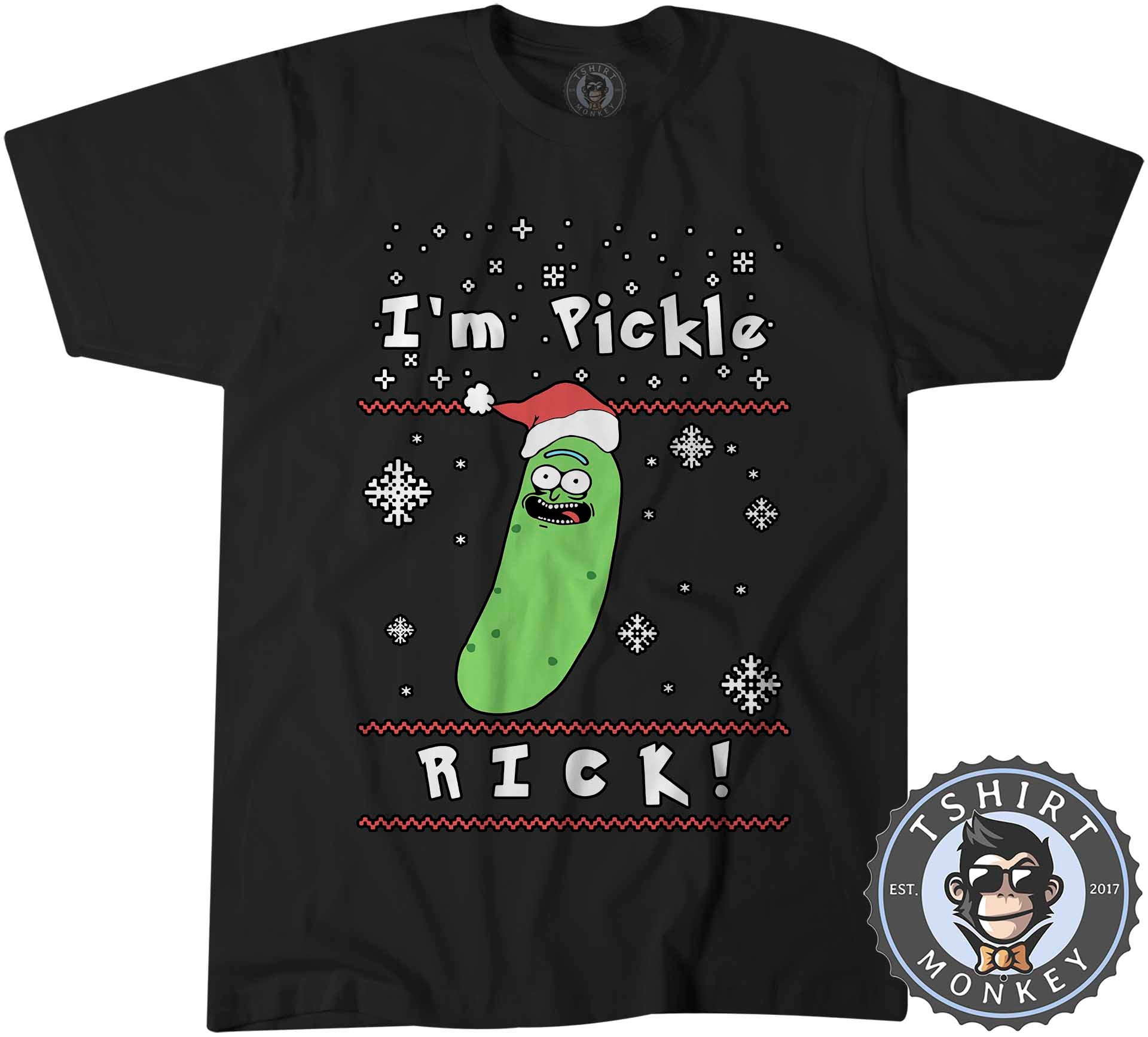 pickle rick ugly sweater
