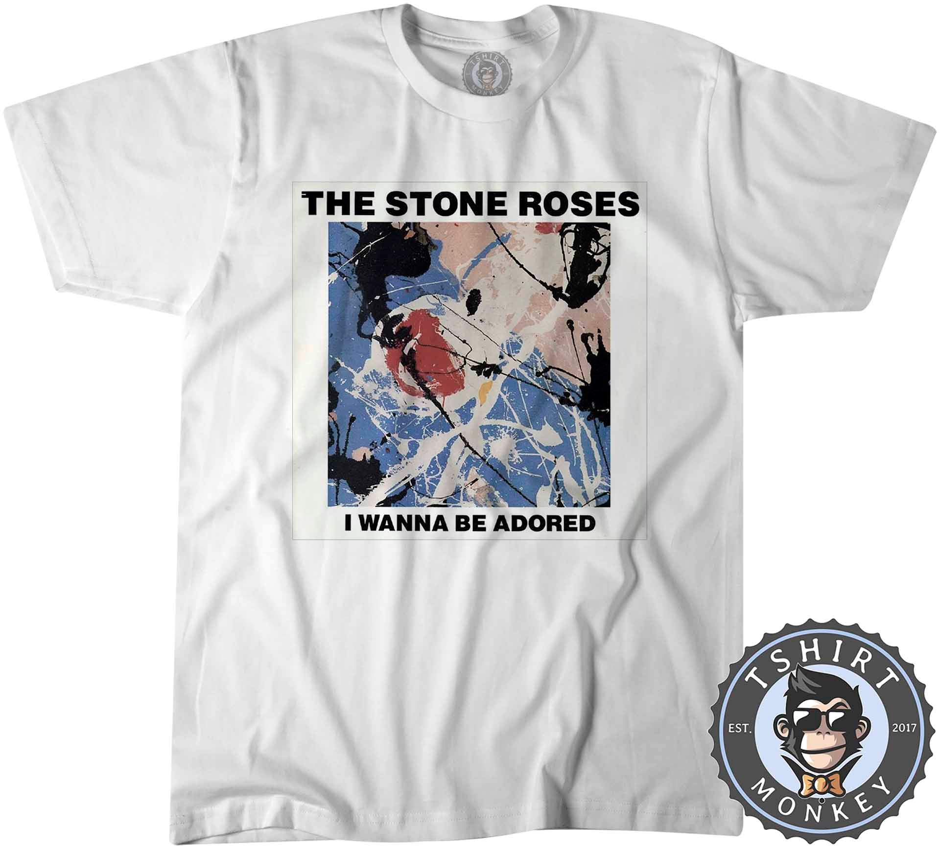 I Wanna Be Adored By The Stone Roses Tshirt Kids Youth Children 0172 Teetiger