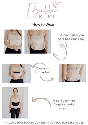3-in-1 Postpartum Support Belt - Belly Band