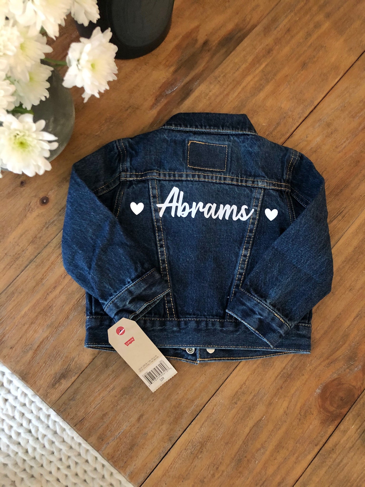 Lettered Levi's Jacket - Baby & Toddler – Colden Lane