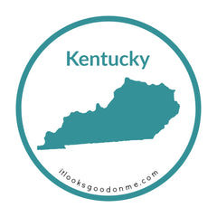 Kentucky state outline printable iron on patch it looks good on me