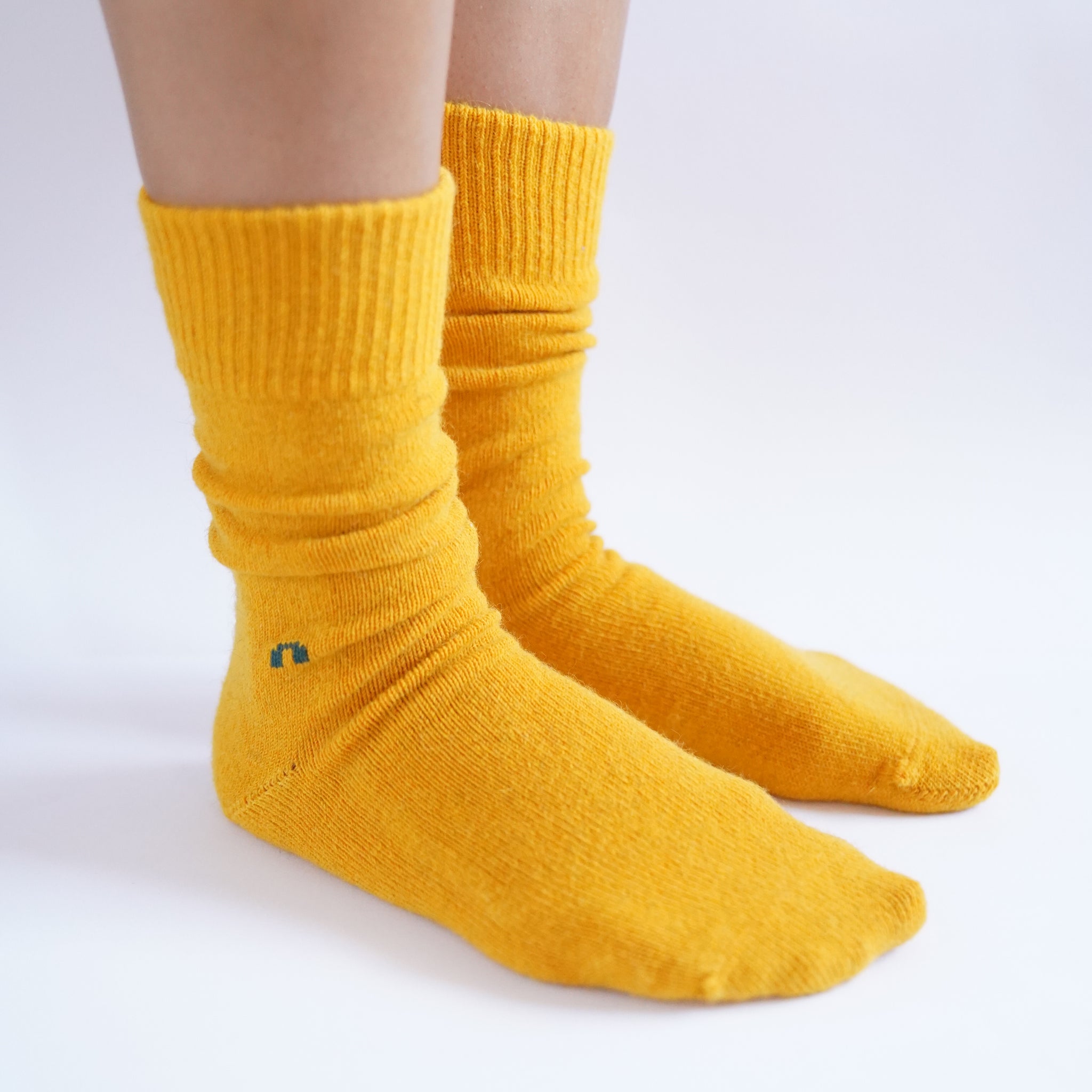 nooan Merino Wool and Possum Socks | Warm Winter Ski Yellow – Nooan Ltd