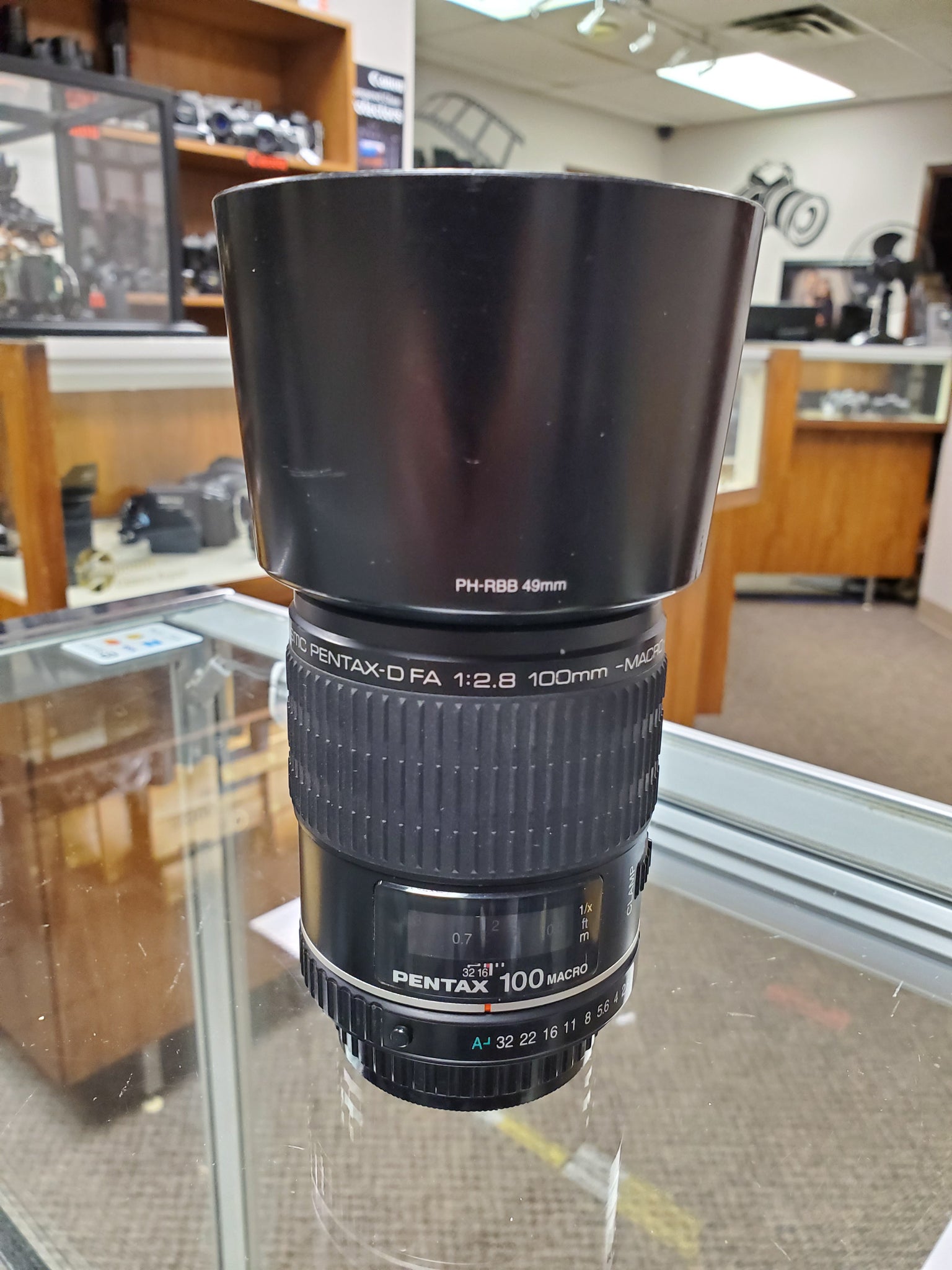 Pentax-D FA 100mm F2.8 Macro lens, Cleaned, Inspected – Paramount