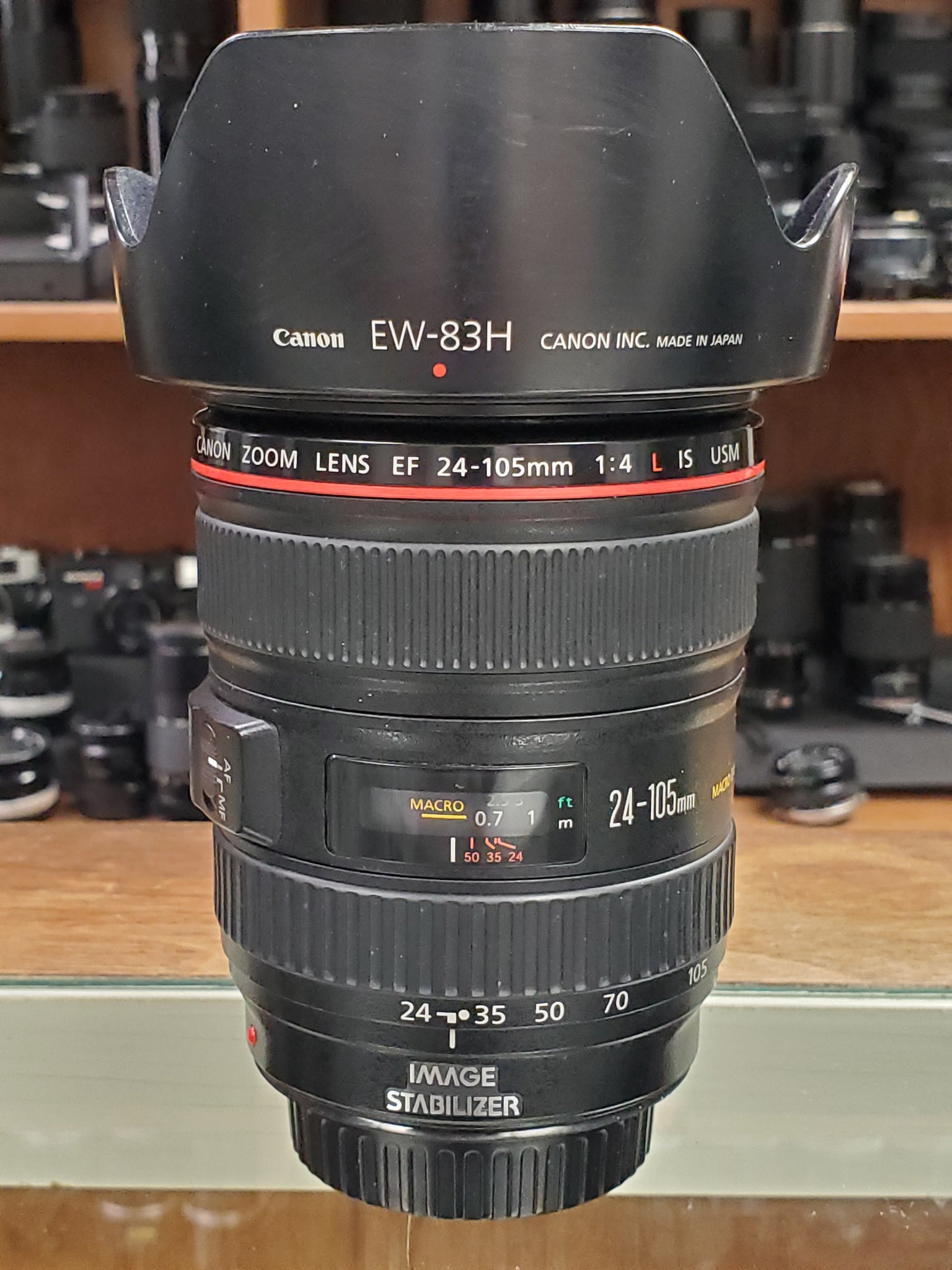 Canon 24-105mm F4L IS USM Zoom lens - Pro Full Frame - Used