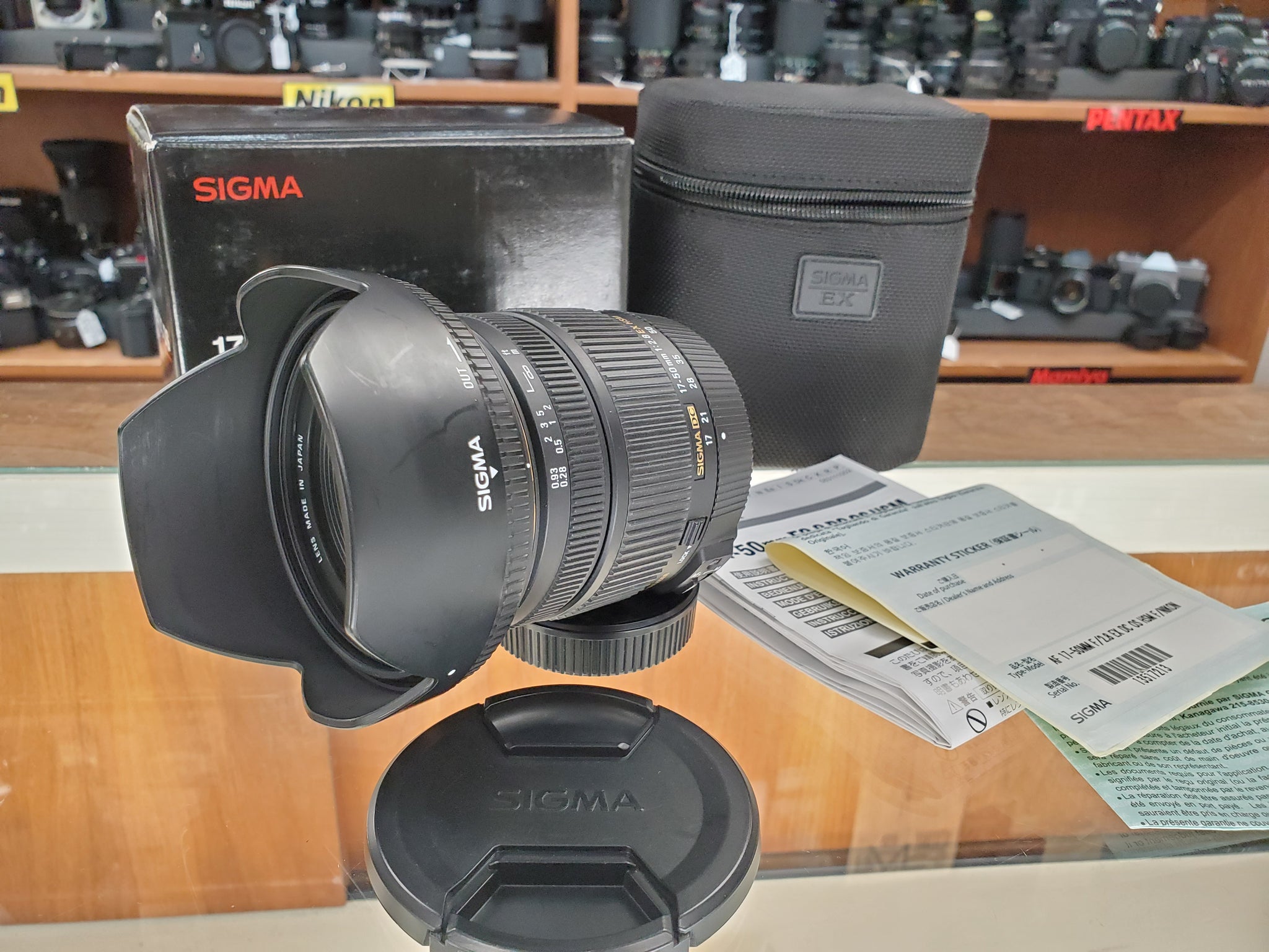 Sigma EX DC OS 17-50mm F/2.8 HSM CANON-