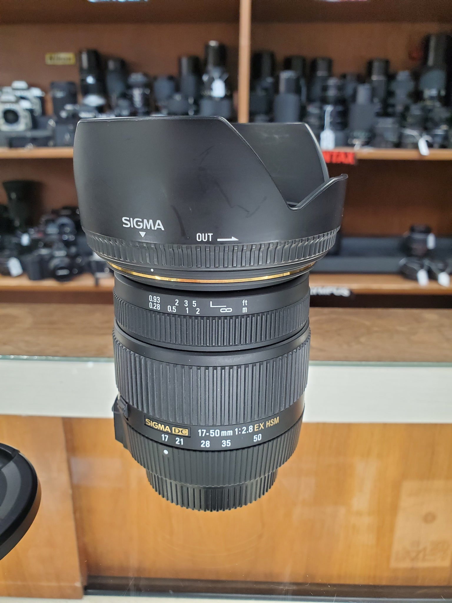 MINT * Sigma 17-50mm f/2.8 EX DC OS HSM FLD Lens for Nikon