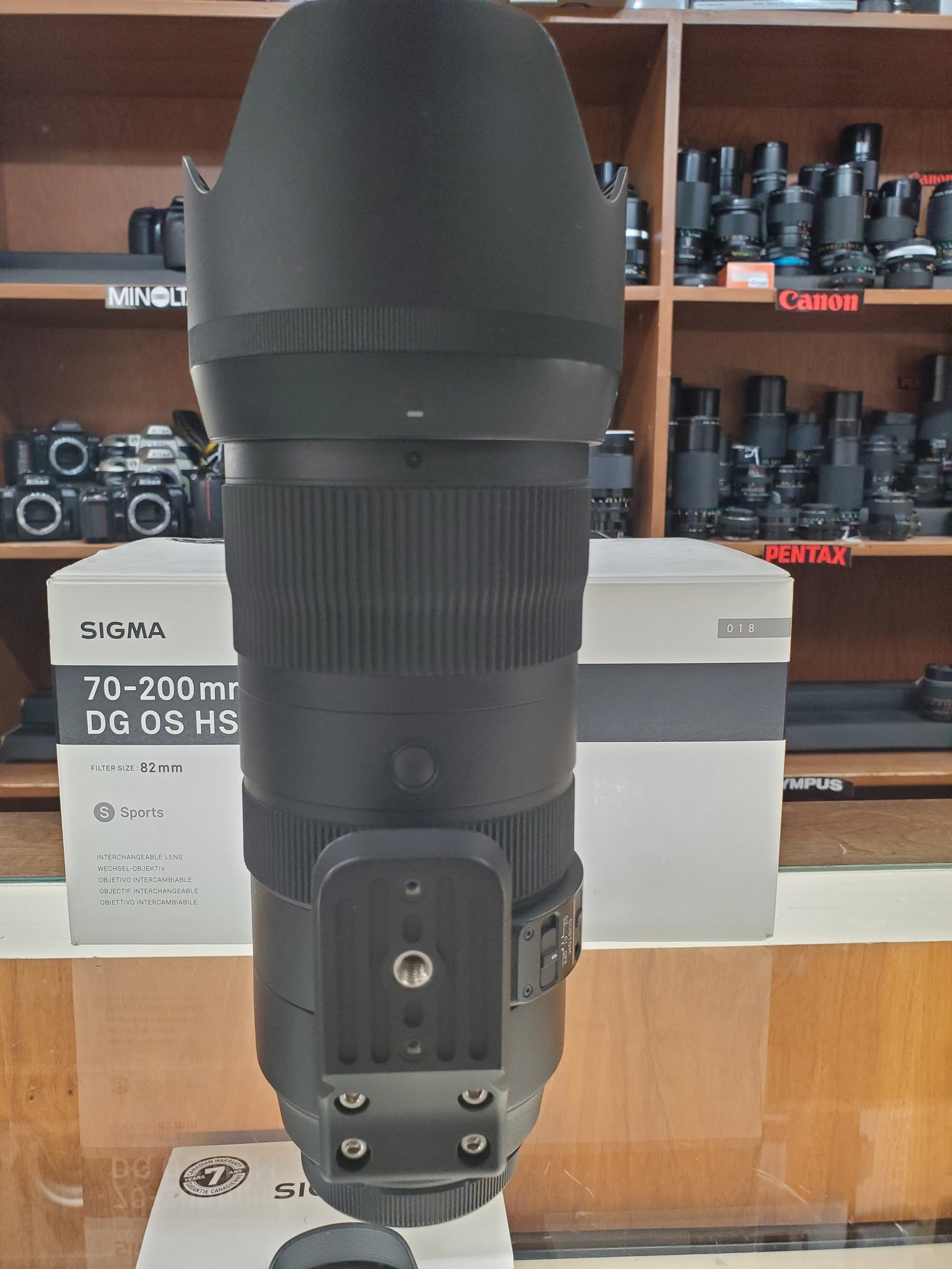 Sigma 70-200mm F2.8 Sports DG OS HSM for Canon Mount - Excellent