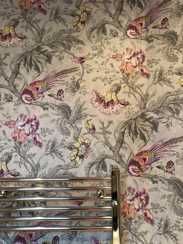 Crowe hall wallpaper fleur ward interior design 