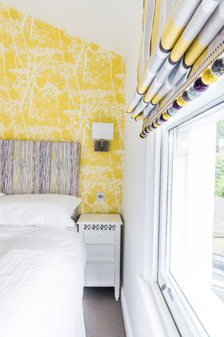 Fleur ward interior design yellow bedroom