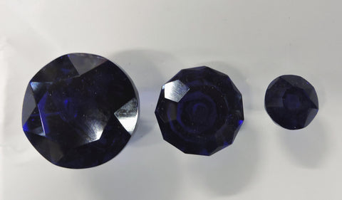 Navy Blue Glass Cabinet Knobs The Source Enterprises Ltd
