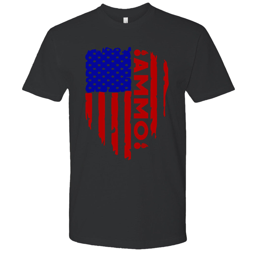 USAF AMMO Vertical American Grunge Flag Two Pisspots Unisex Gift T ...