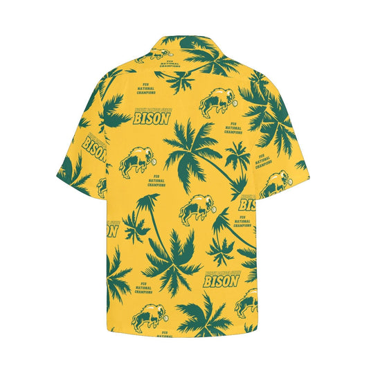 North Dakota State Bison Green Hawaiian Shirt With Front Left Pocket – AMMO  Pisspot IYAAYAS Gear