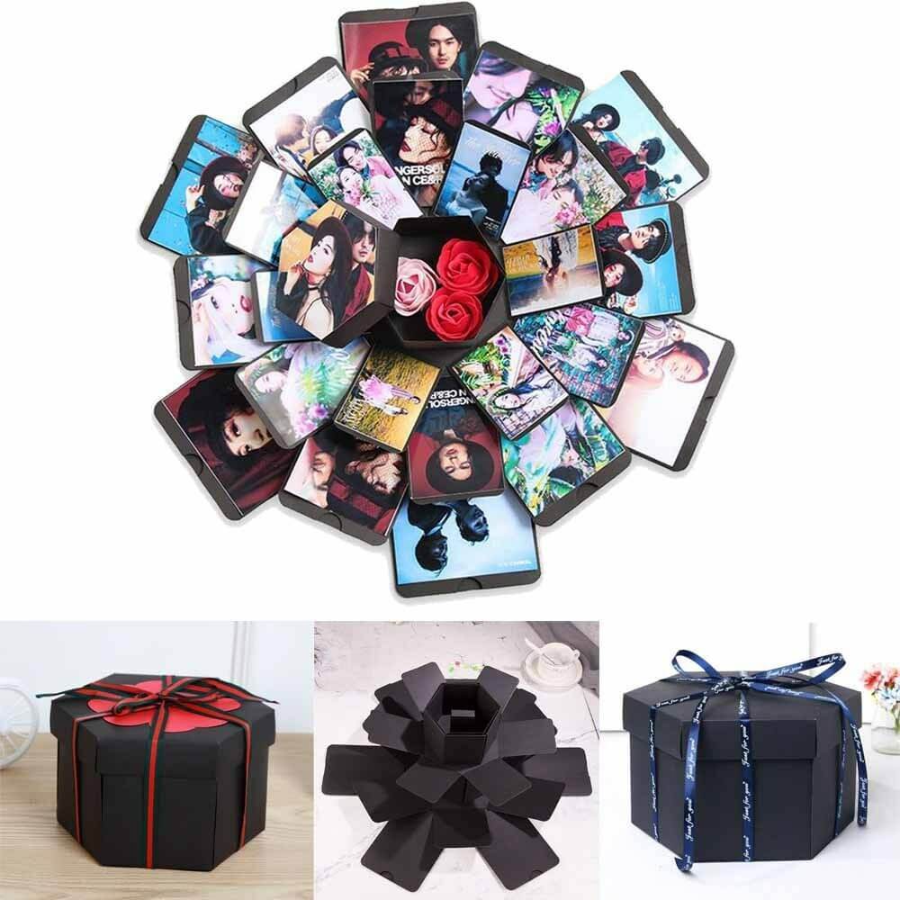 Customizable Hexagon Love Note Explosion Gift Box Online