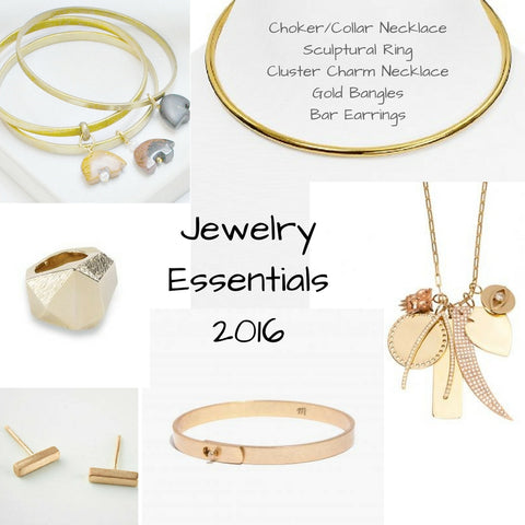 Going for the Gold: Jewelry Essentials for 2016