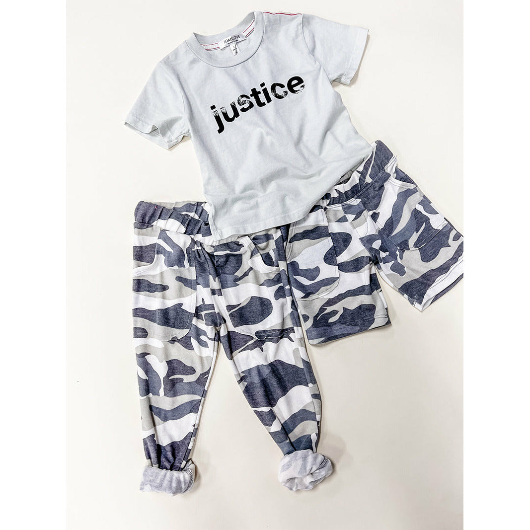 Enzo-Justice Justice Print Tee – Joah Love