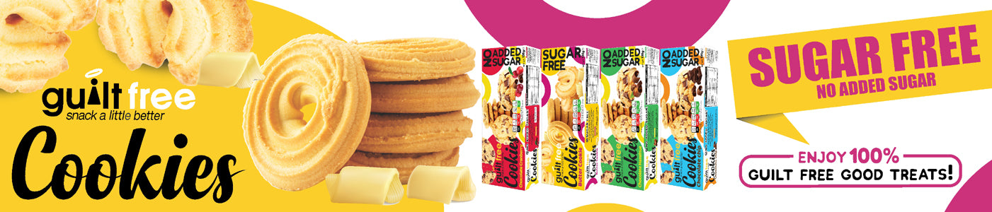 GuiltFree Sugar Free No Added Cookies 130g