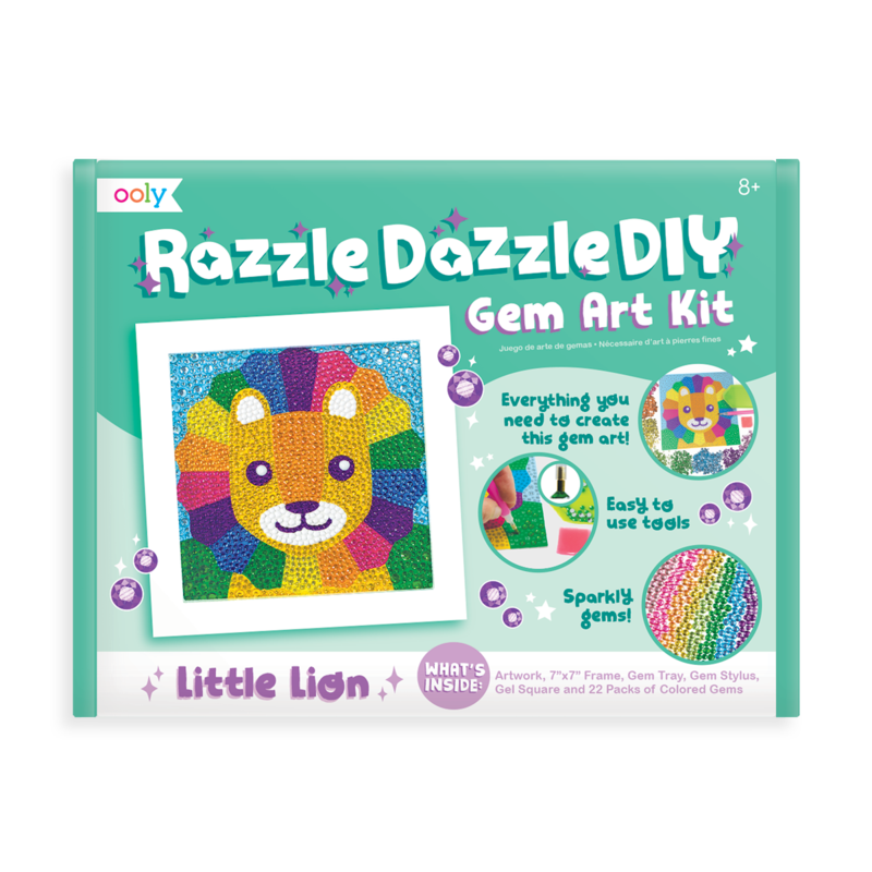 Razzle Dazzle D.I.Y. Mini Gem Art Kit: Rad Rainbow