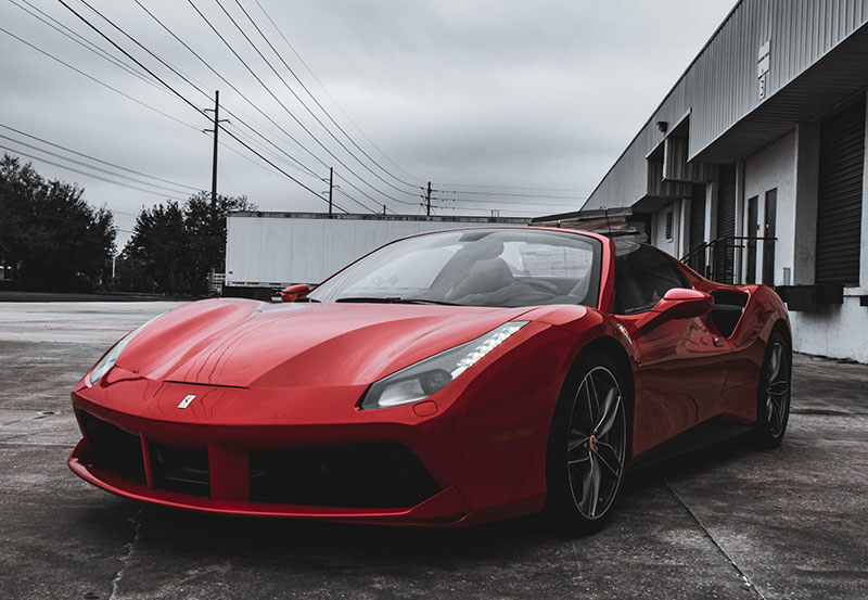 FERRARI 488 SPIDER – RED