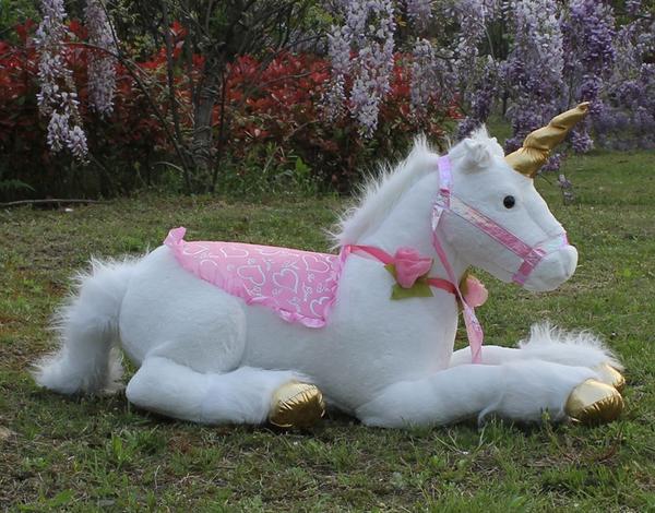 giant unicorn stuffed toy