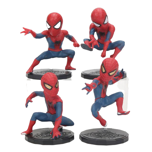 mini figurine spiderman