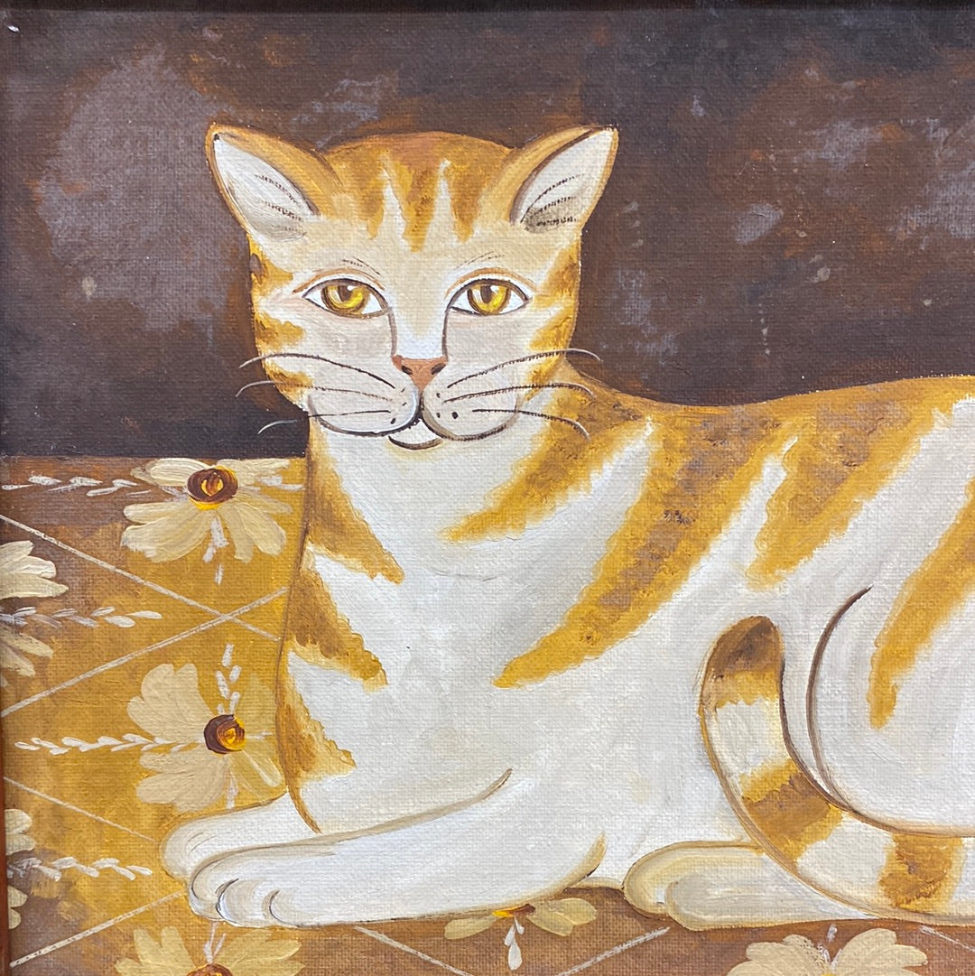 PAINTING OF A CAT