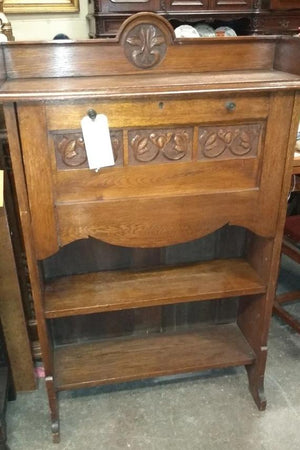 English Oak Larkin Desk Lots Of Furniture