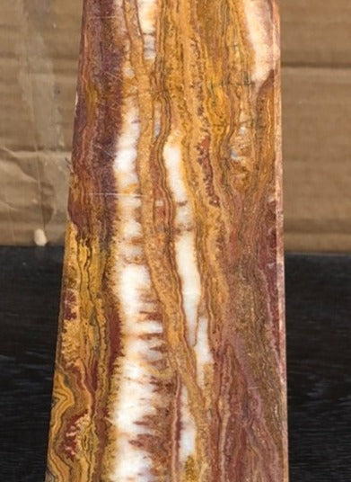 IMPRESSIVE TALL MARBLE OBELISK