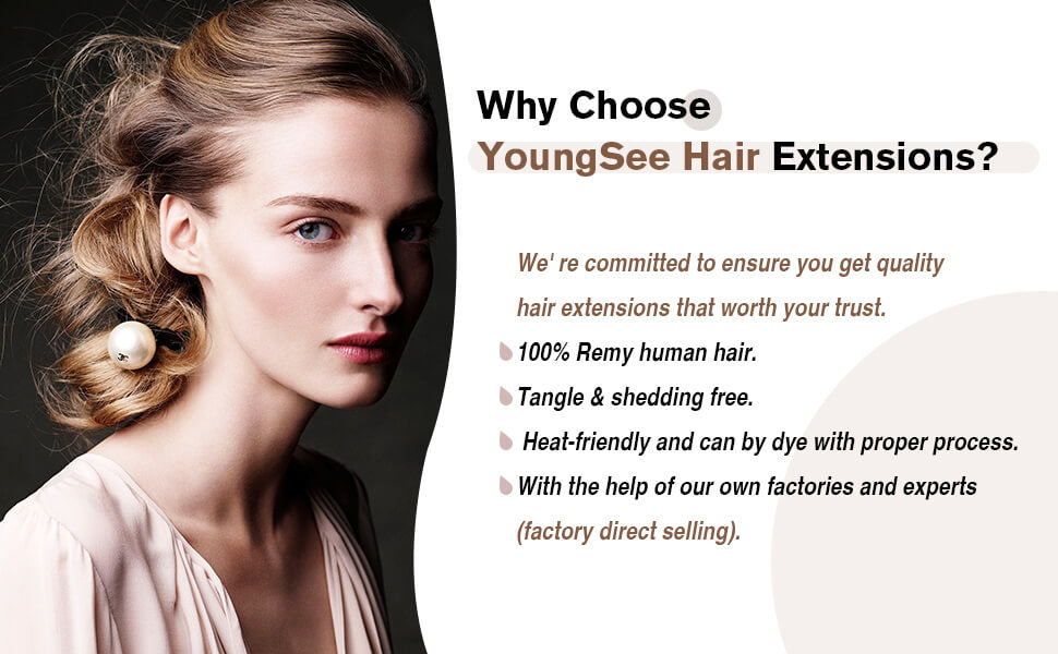 why choose youngsee u tip hair extensions