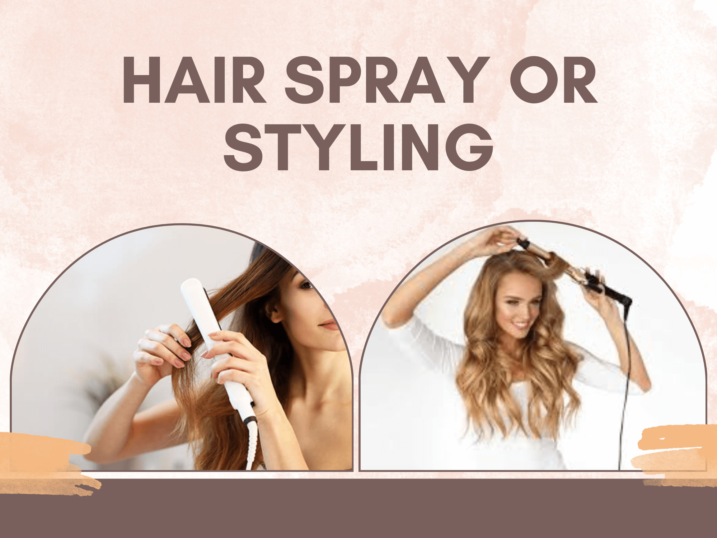 Hair spray or styling