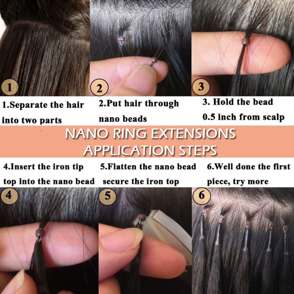 How To Apply Nano Ring Extensions