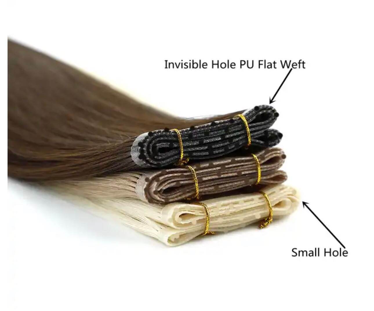 Features of PU Hole Flat Weft