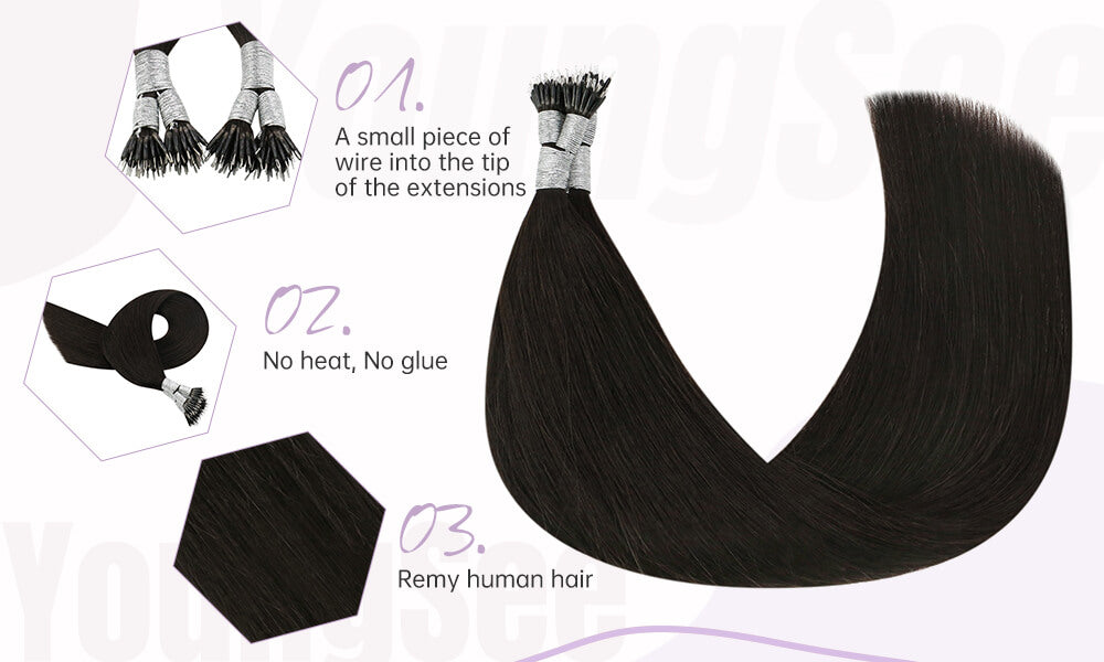 the advantages of nano ring hair extensions