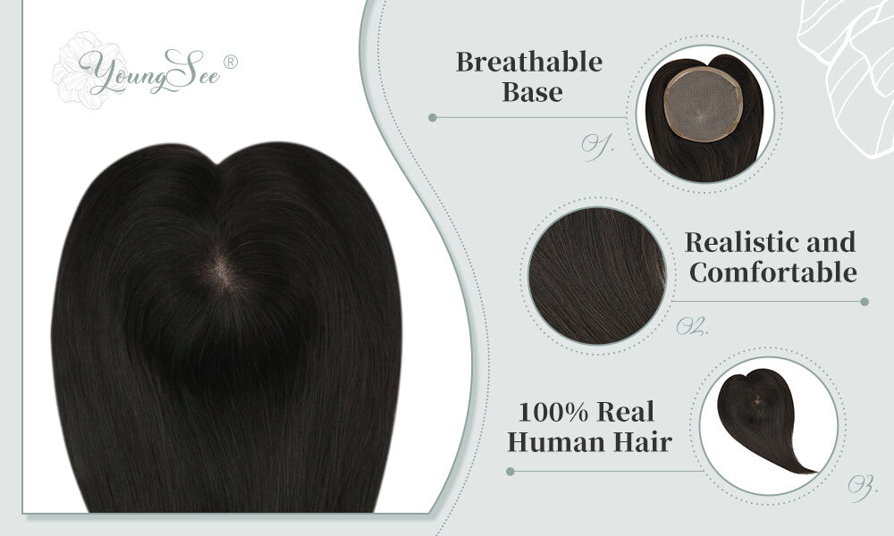 Advantages of Youngsee hair topper